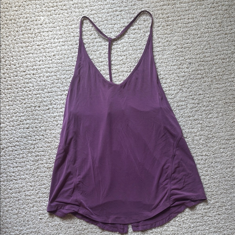 Women's Purple Spaghetti Strap Top